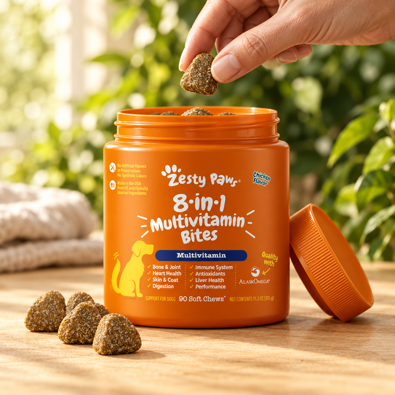 Multivitamin product tile